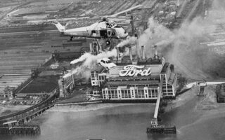 Az anglilai Ford-gyár 1970-ben