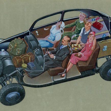 Az első Porshc-autó, a Volkswagen Bogár