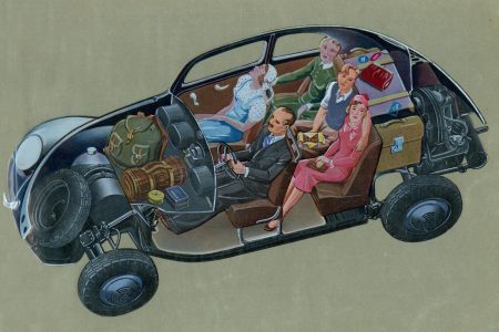 Az első Porshc-autó, a Volkswagen Bogár