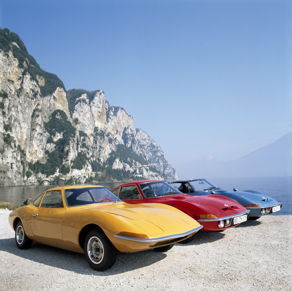 Opel GT-k a tengerparton