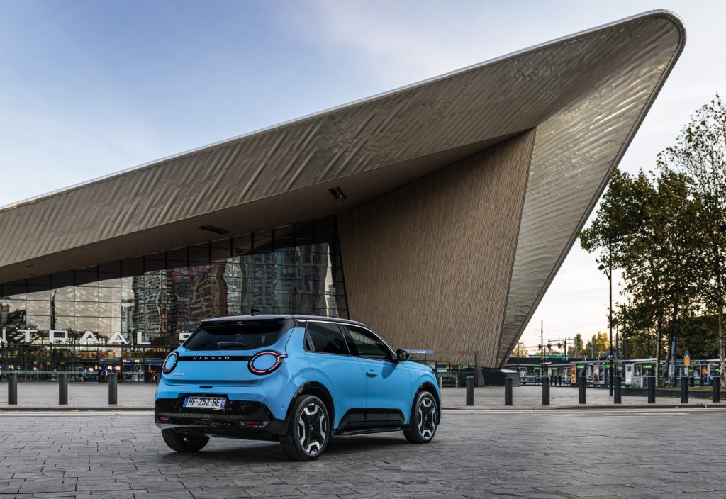 Nissan Micra bemutatócikk hátulról