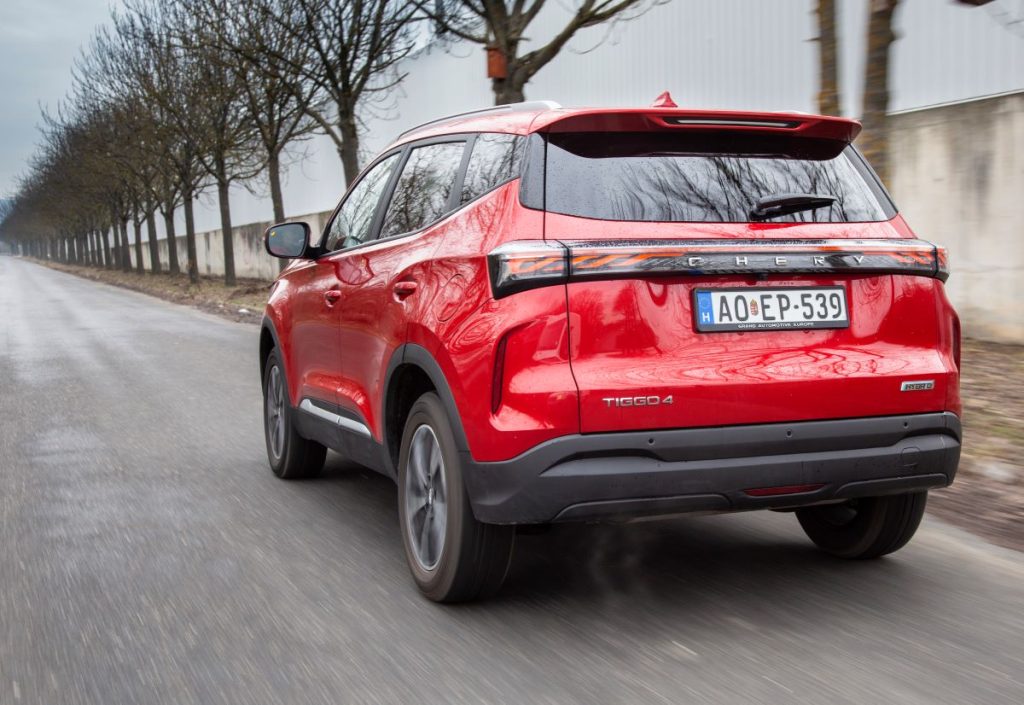 chery tiggo 4 hátulnézet