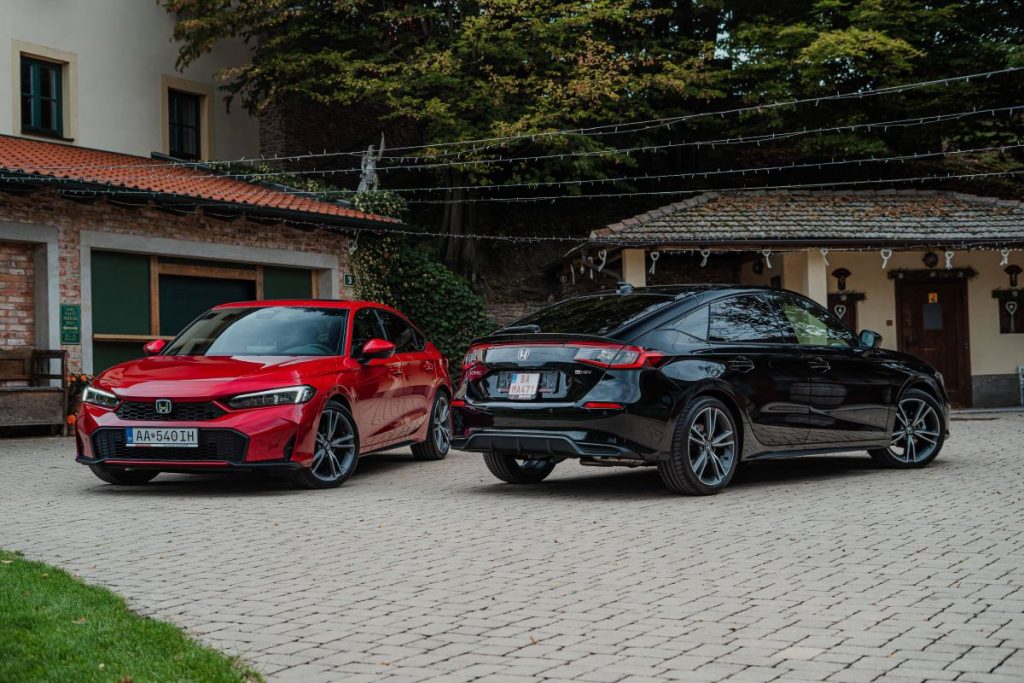 honda civic hátulnézet