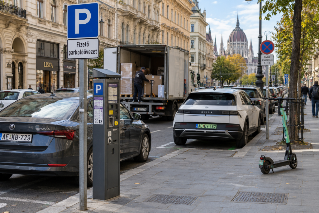 fizetős parkolás budapesten